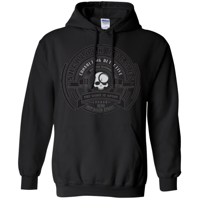 Sweatshirts Black / Small Sherlock Holmes Pullover Hoodie
