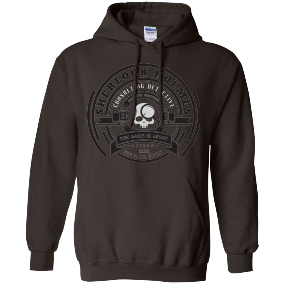 Sweatshirts Dark Chocolate / Small Sherlock Holmes Pullover Hoodie