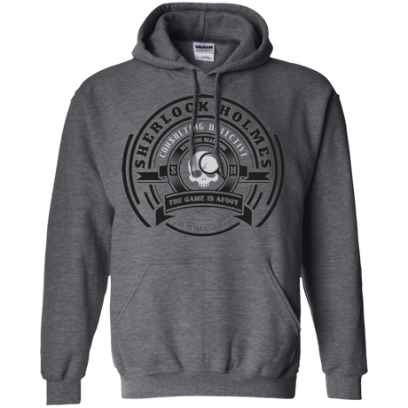 Sweatshirts Dark Heather / Small Sherlock Holmes Pullover Hoodie