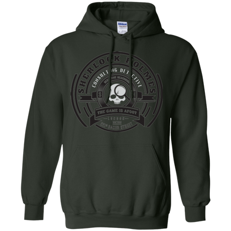 Sweatshirts Forest Green / Small Sherlock Holmes Pullover Hoodie