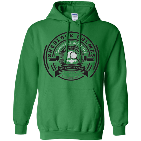 Sweatshirts Irish Green / Small Sherlock Holmes Pullover Hoodie