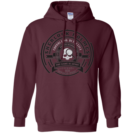 Sweatshirts Maroon / Small Sherlock Holmes Pullover Hoodie