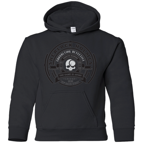 Sweatshirts Black / YS Sherlock Holmes Youth Hoodie