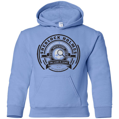 Sweatshirts Carolina Blue / YS Sherlock Holmes Youth Hoodie