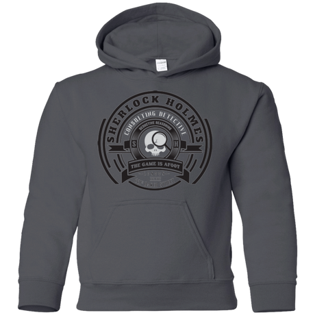 Sweatshirts Charcoal / YS Sherlock Holmes Youth Hoodie