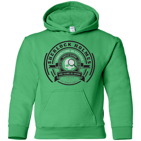Sweatshirts Irish Green / YS Sherlock Holmes Youth Hoodie
