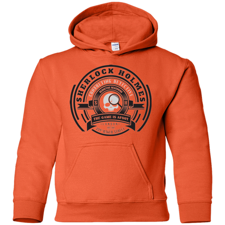 Sweatshirts Orange / YS Sherlock Holmes Youth Hoodie