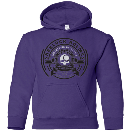 Sweatshirts Purple / YS Sherlock Holmes Youth Hoodie