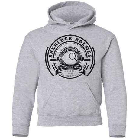 Sweatshirts Sport Grey / YS Sherlock Holmes Youth Hoodie