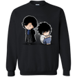 Sweatshirts Black / Small SherLock2 Crewneck Sweatshirt