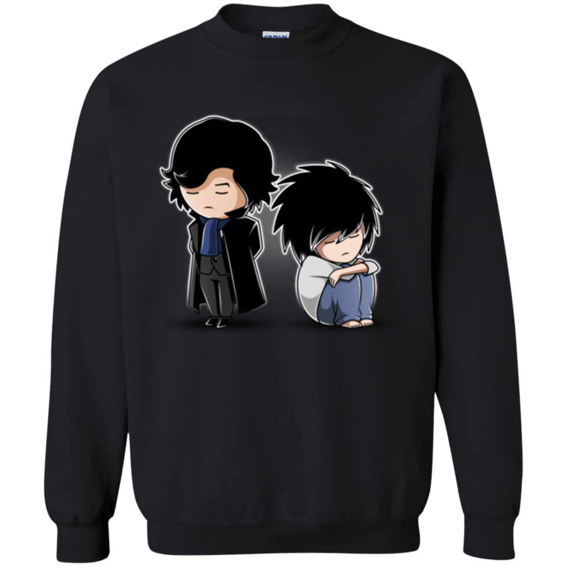Sweatshirts Black / Small SherLock2 Crewneck Sweatshirt
