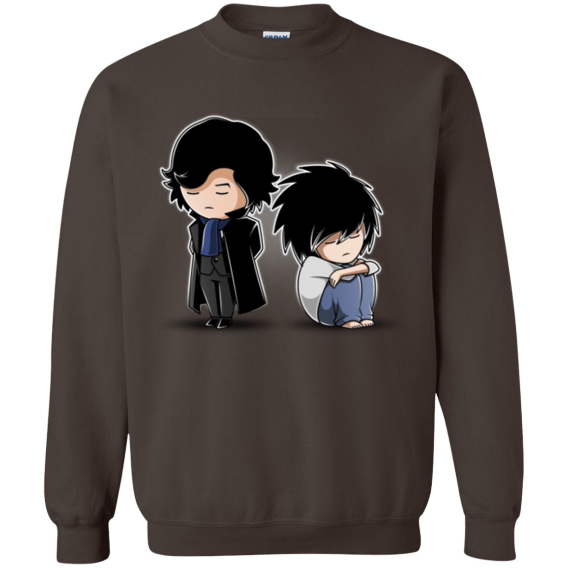 Sweatshirts Dark Chocolate / Small SherLock2 Crewneck Sweatshirt