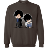Sweatshirts Dark Chocolate / Small SherLock2 Crewneck Sweatshirt