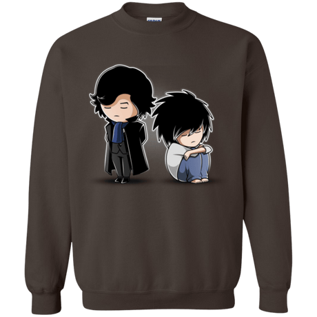 Sweatshirts Dark Chocolate / Small SherLock2 Crewneck Sweatshirt