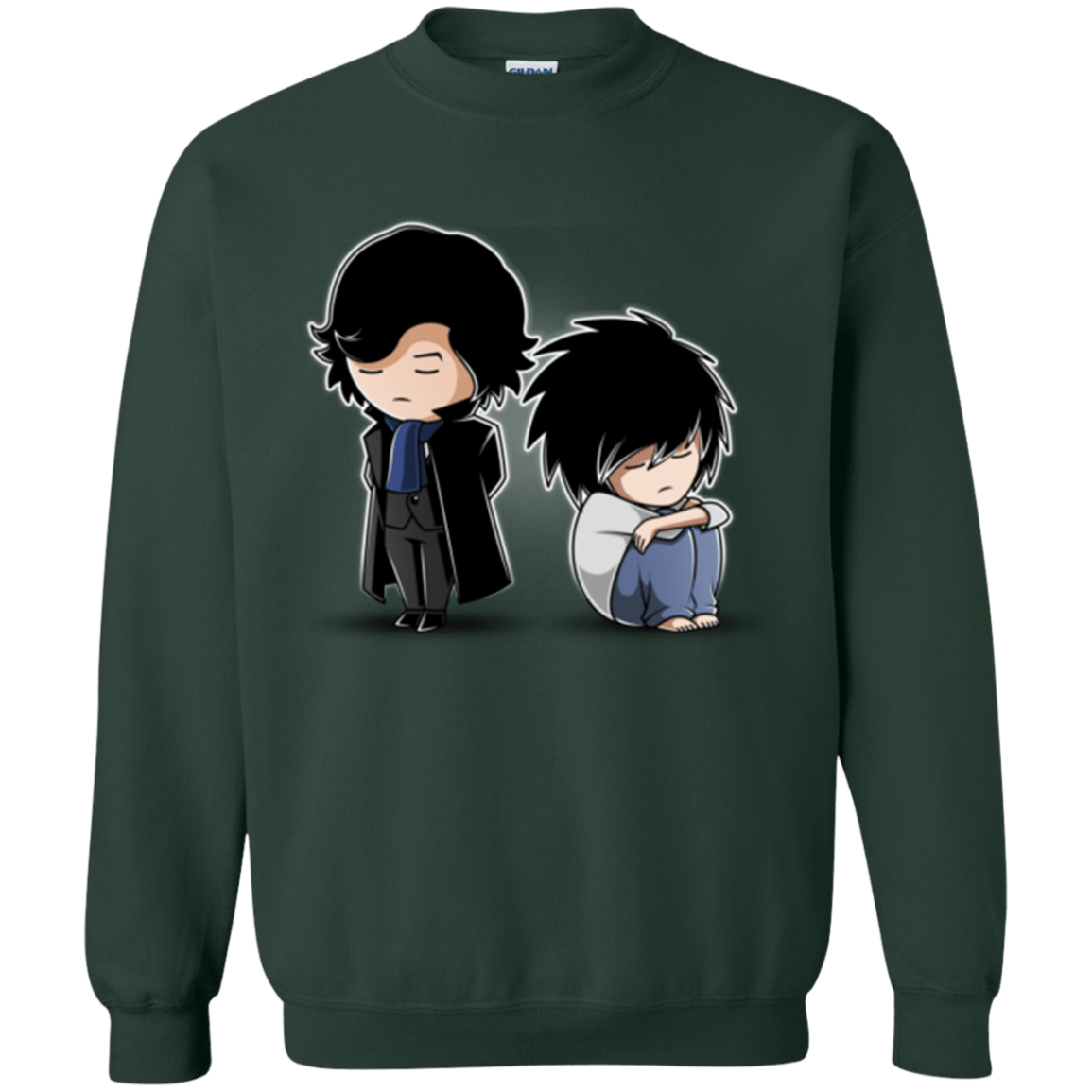 Sweatshirts Forest Green / Small SherLock2 Crewneck Sweatshirt