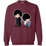 Sweatshirts Maroon / Small SherLock2 Crewneck Sweatshirt