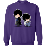 Sweatshirts Purple / Small SherLock2 Crewneck Sweatshirt