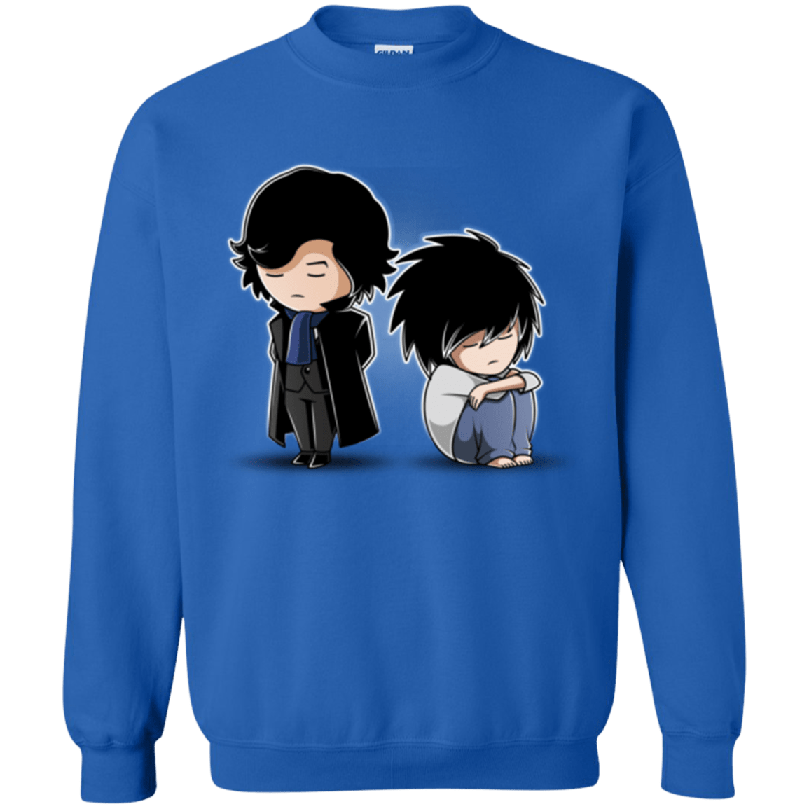 Sweatshirts Royal / Small SherLock2 Crewneck Sweatshirt