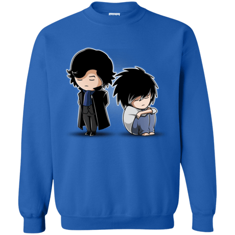 Sweatshirts Royal / Small SherLock2 Crewneck Sweatshirt