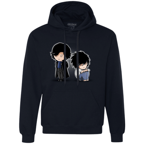 Sweatshirts Navy / Small SherLock2 Premium Fleece Hoodie