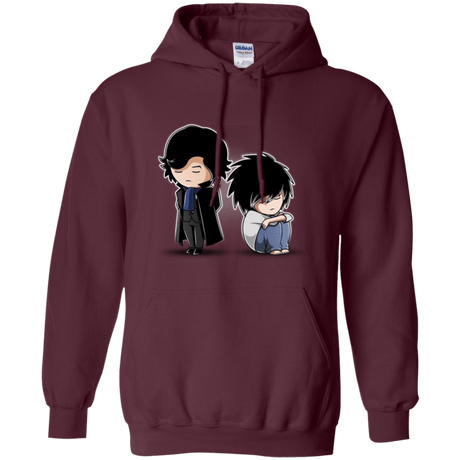 Sweatshirts Maroon / Small SherLock2 Pullover Hoodie