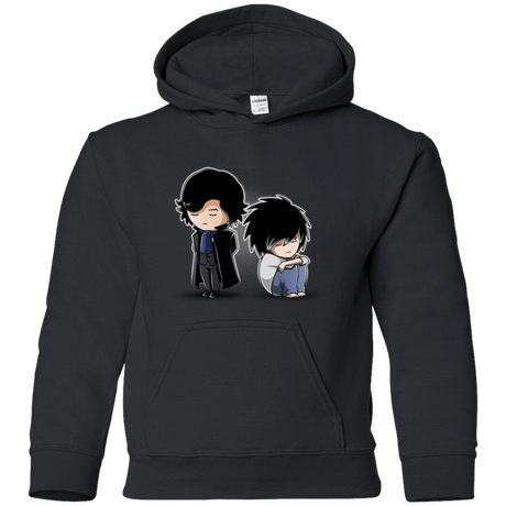 Sweatshirts Black / YS SherLock2 Youth Hoodie