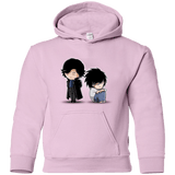Sweatshirts Light Pink / YS SherLock2 Youth Hoodie