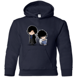 Sweatshirts Navy / YS SherLock2 Youth Hoodie