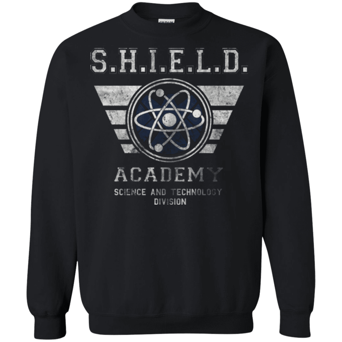 Sweatshirts Black / Small Shield Academy Crewneck Sweatshirt