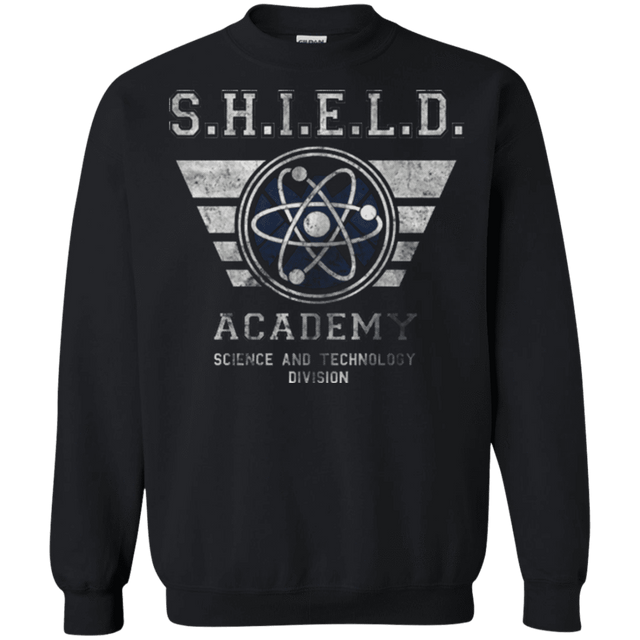Sweatshirts Black / Small Shield Academy Crewneck Sweatshirt