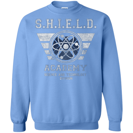 Sweatshirts Carolina Blue / Small Shield Academy Crewneck Sweatshirt