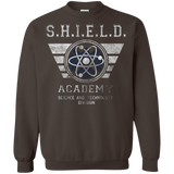 Sweatshirts Dark Chocolate / Small Shield Academy Crewneck Sweatshirt