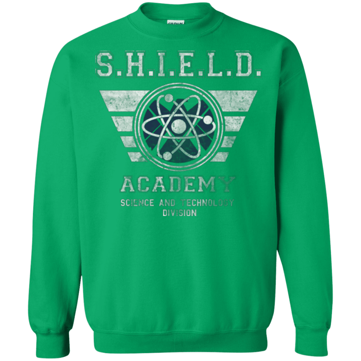 Sweatshirts Irish Green / Small Shield Academy Crewneck Sweatshirt
