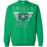 Sweatshirts Irish Green / Small Shield Academy Crewneck Sweatshirt