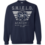 Sweatshirts Navy / Small Shield Academy Crewneck Sweatshirt