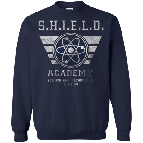 Sweatshirts Navy / Small Shield Academy Crewneck Sweatshirt