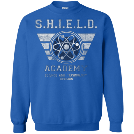 Sweatshirts Royal / Small Shield Academy Crewneck Sweatshirt