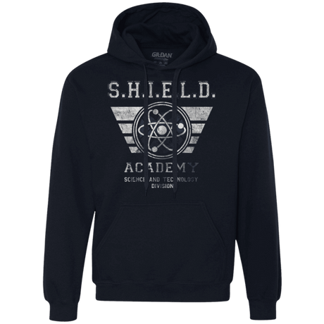 Sweatshirts Navy / Small Shield Academy Premium Fleece Hoodie