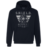 Sweatshirts Navy / Small Shield Academy Premium Fleece Hoodie