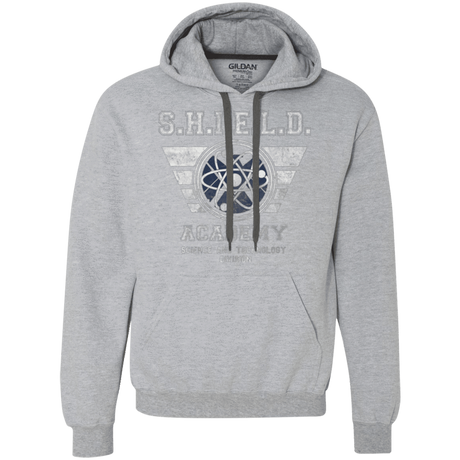Sweatshirts Sport Grey / Small Shield Academy Premium Fleece Hoodie