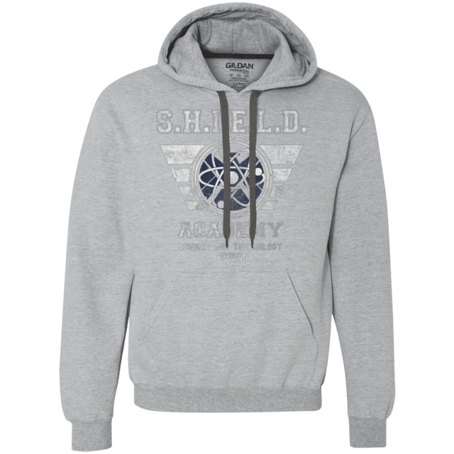 Sweatshirts Sport Grey / Small Shield Academy Premium Fleece Hoodie
