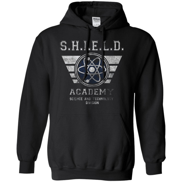 Sweatshirts Black / Small Shield Academy Pullover Hoodie