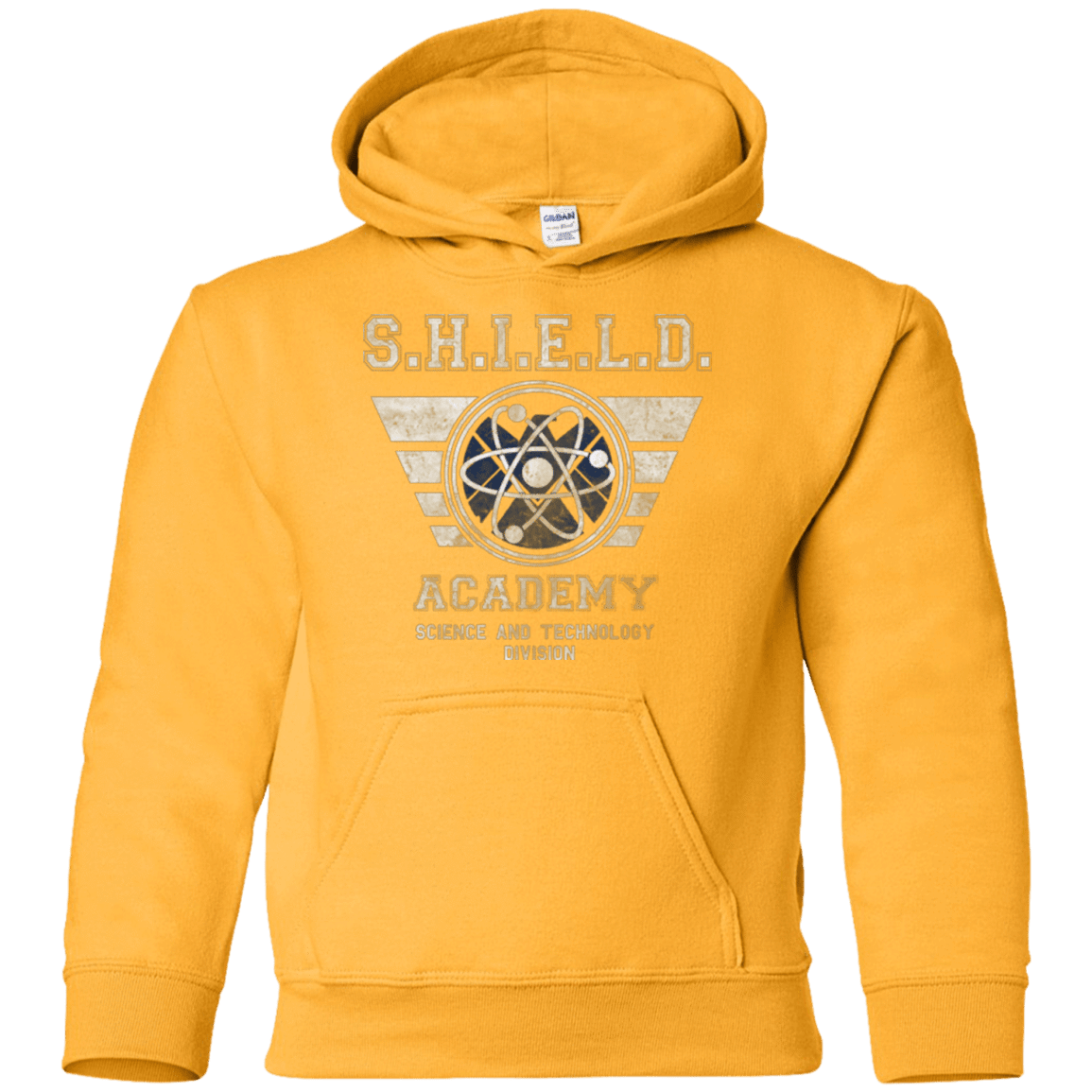 Sweatshirts Gold / YS Shield Academy Youth Hoodie