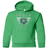 Sweatshirts Irish Green / YS Shield Academy Youth Hoodie