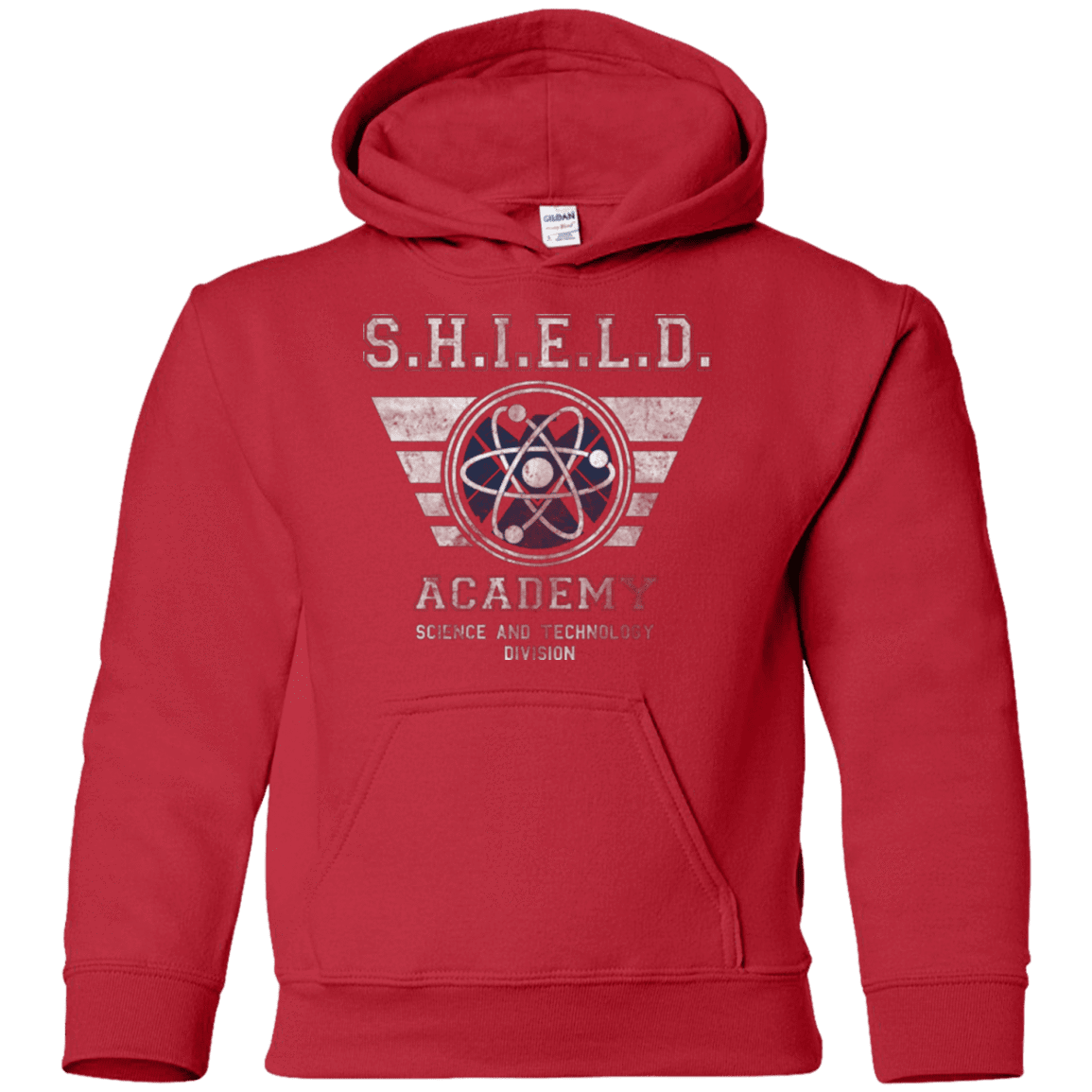 Sweatshirts Red / YS Shield Academy Youth Hoodie