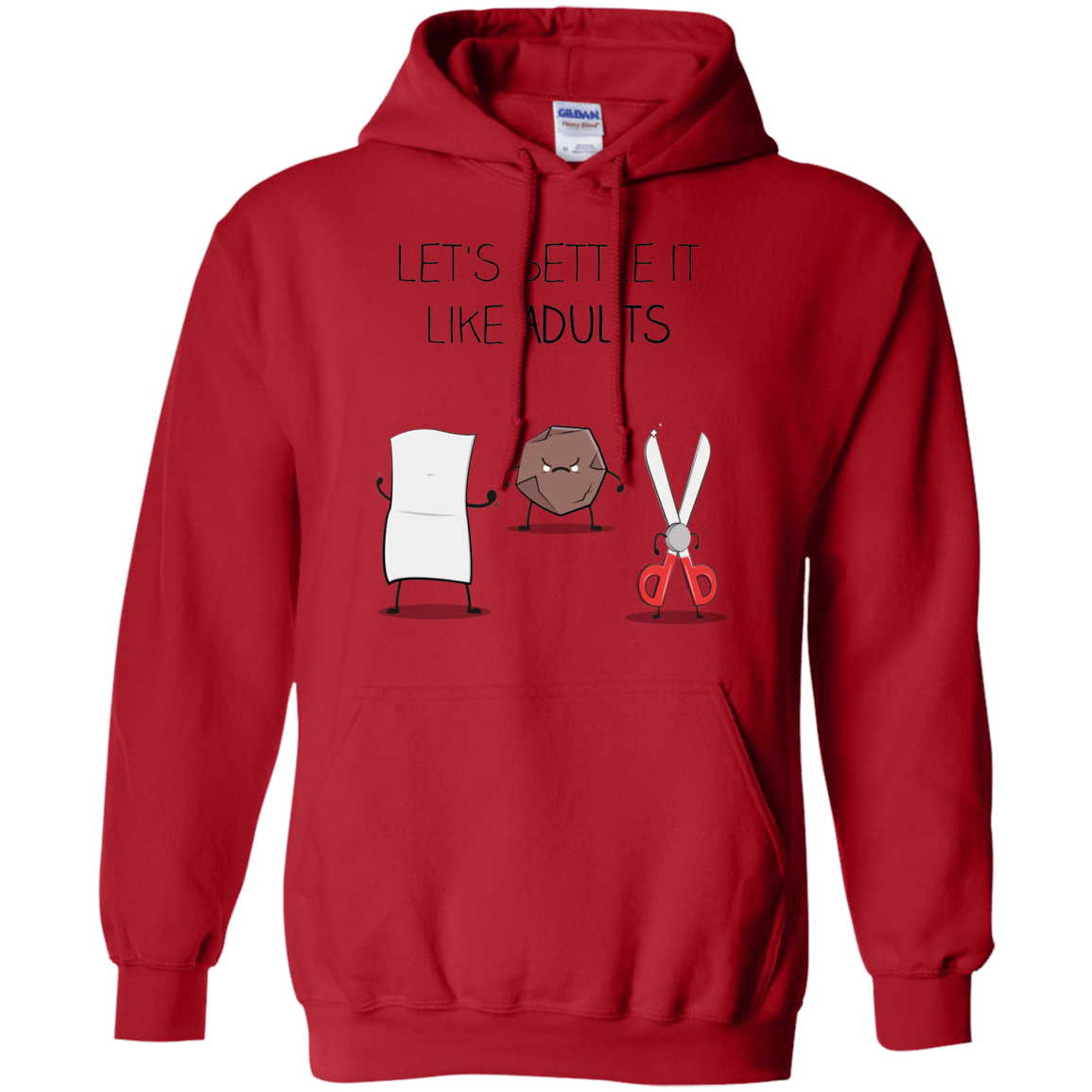 Sweatshirts Red / Small Shifumi Pullover Hoodie