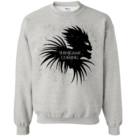 Sweatshirts Ash / Small Shinigami Is Coming Crewneck Sweatshirt