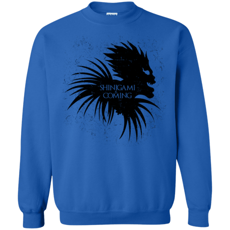 Sweatshirts Royal / Small Shinigami Is Coming Crewneck Sweatshirt