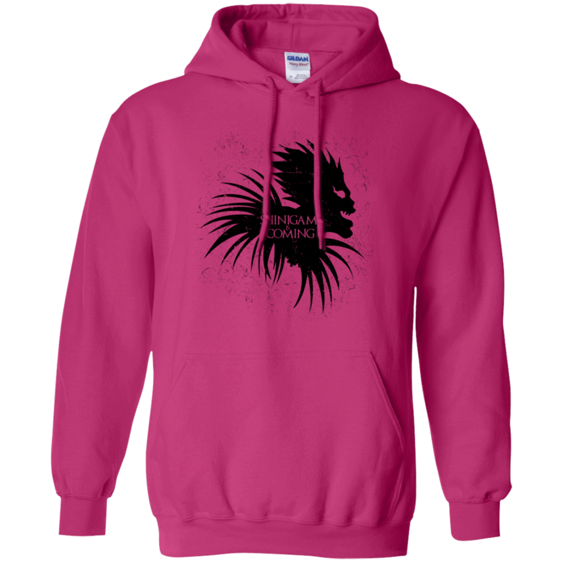 Shinigami Is Coming Pullover Hoodie