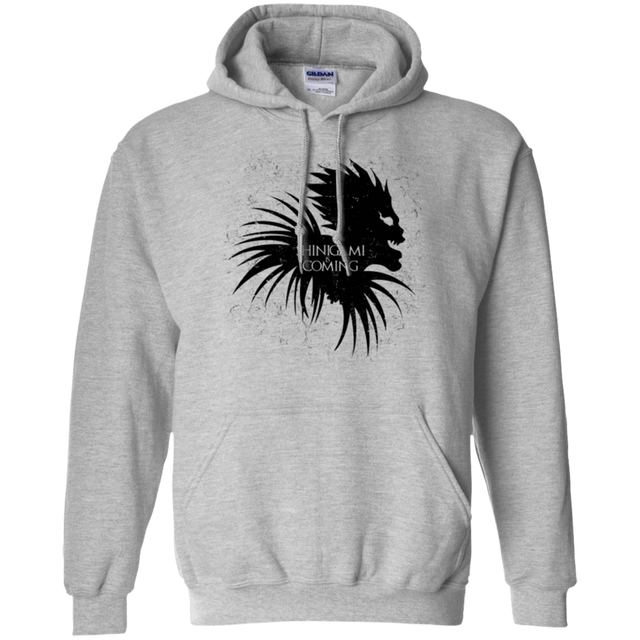 Sweatshirts Sport Grey / Small Shinigami Is Coming Pullover Hoodie